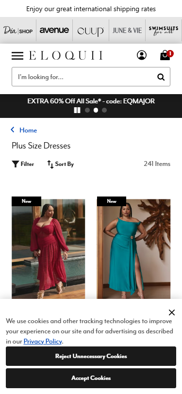 Eloquii — Mobile Collection Page
