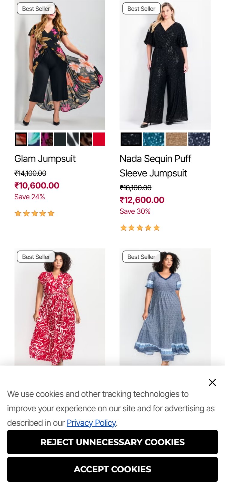 Avenue — Mobile Collection Page